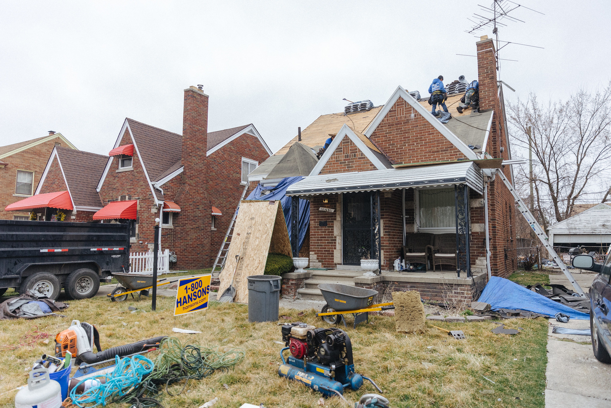 500th Renew Detroit roof replacement