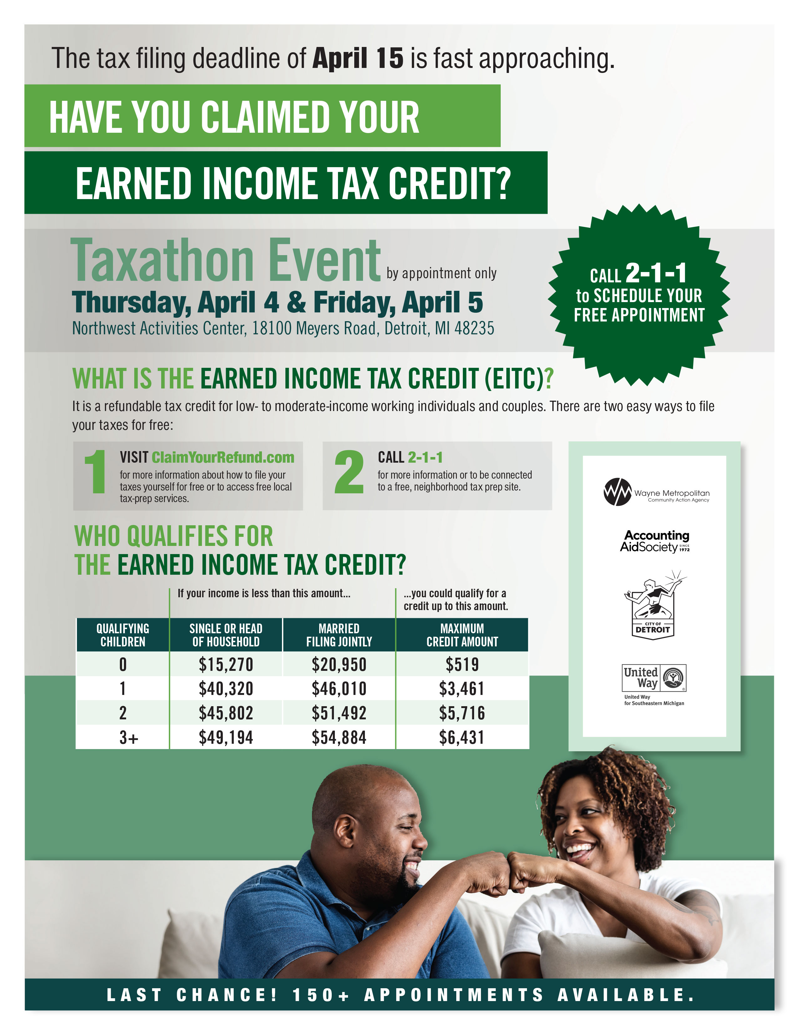 Earned Income Tax Credit City Of Detroit