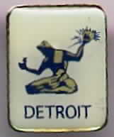 Spirit of Detroit Pin
