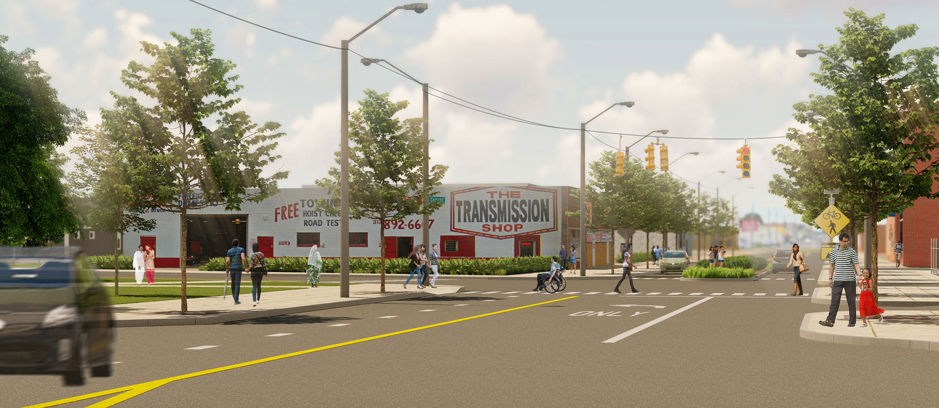 Conant Streetscape