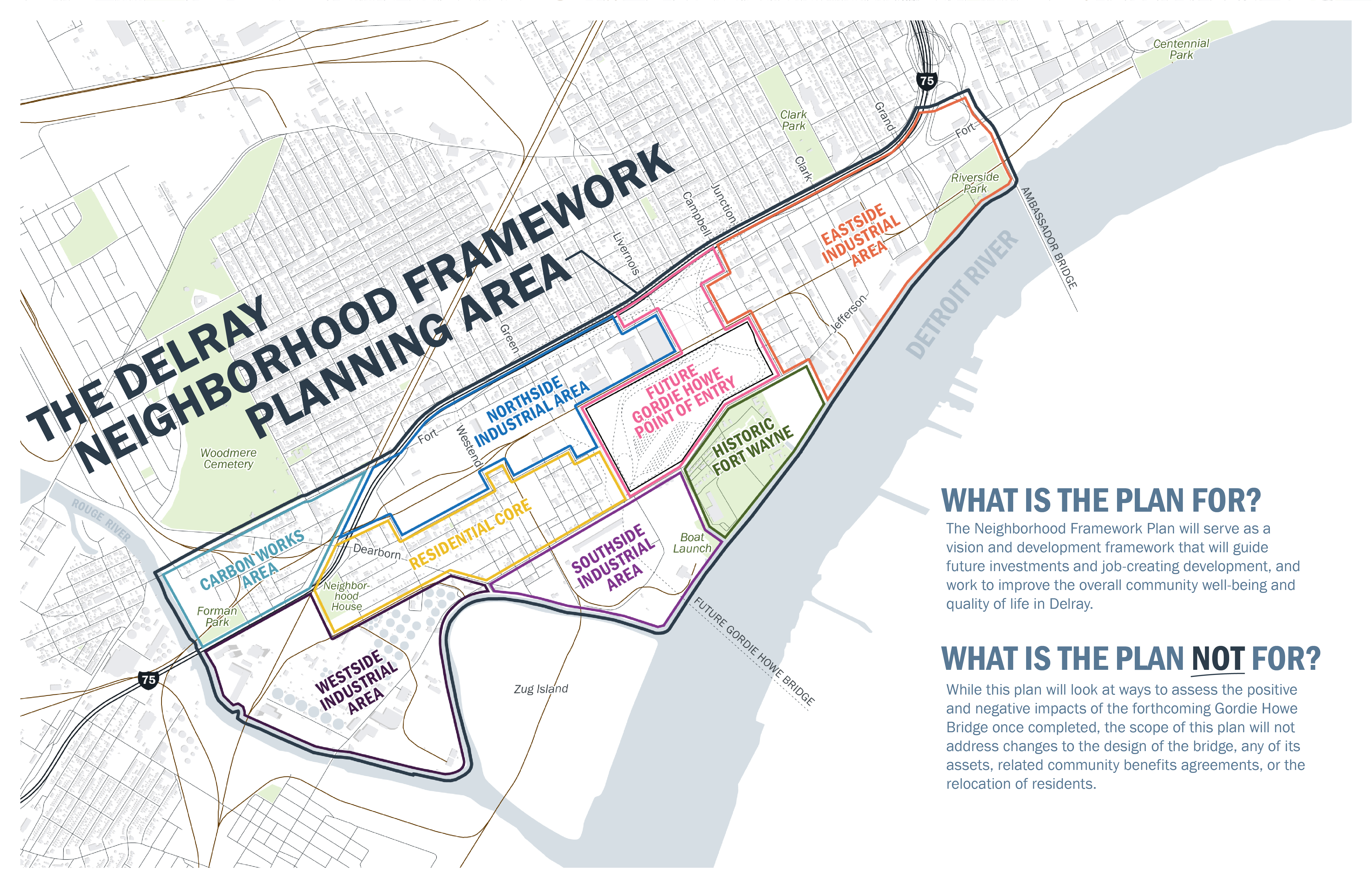 delray framework planning area map