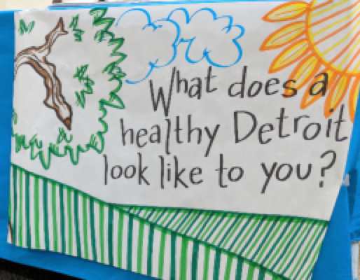 What does a healthy Detroit look like to you?