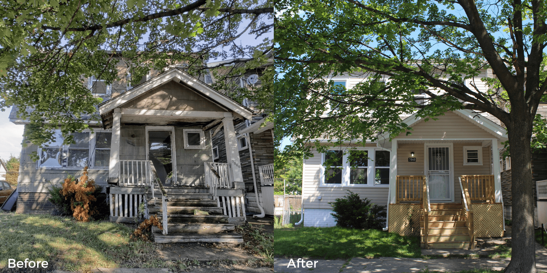 Southwest House Before and After Renovation