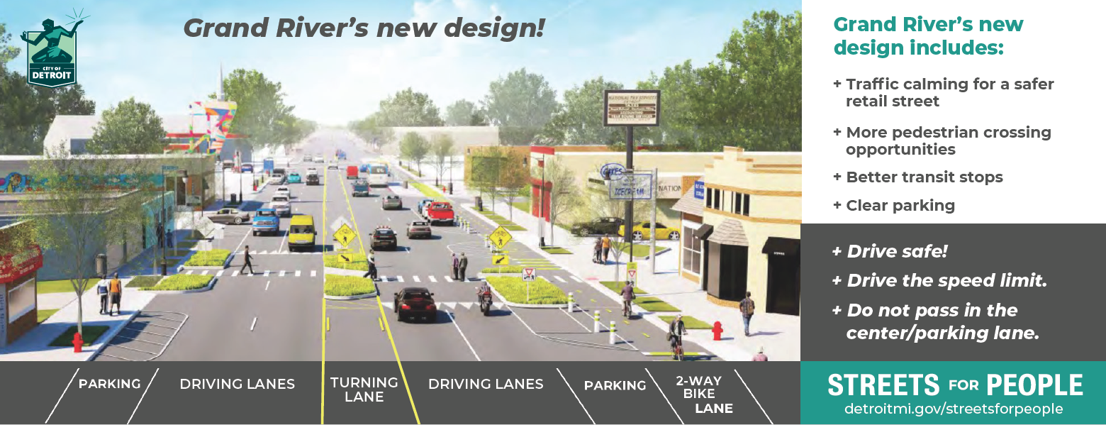 Grand River Streetscape New Layout
