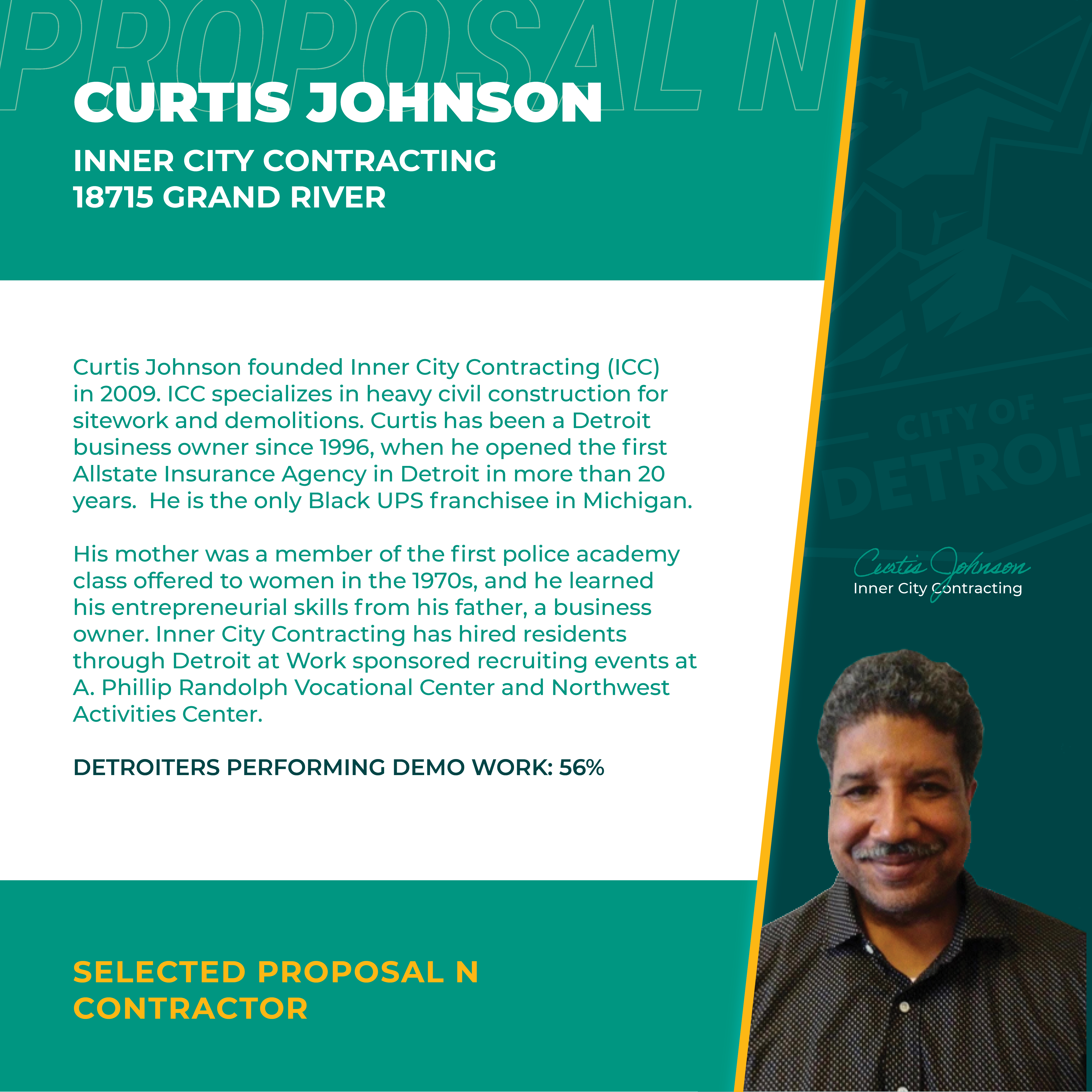 Proposal N - Curtis Johnson