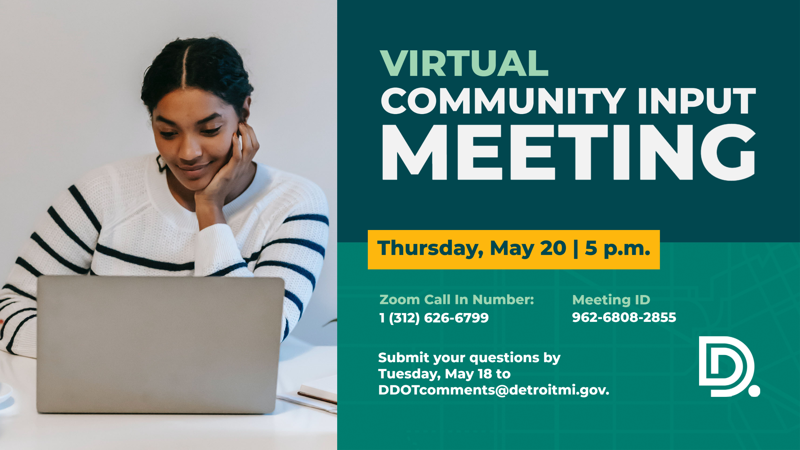 DDOT'S May Community Input Meeting