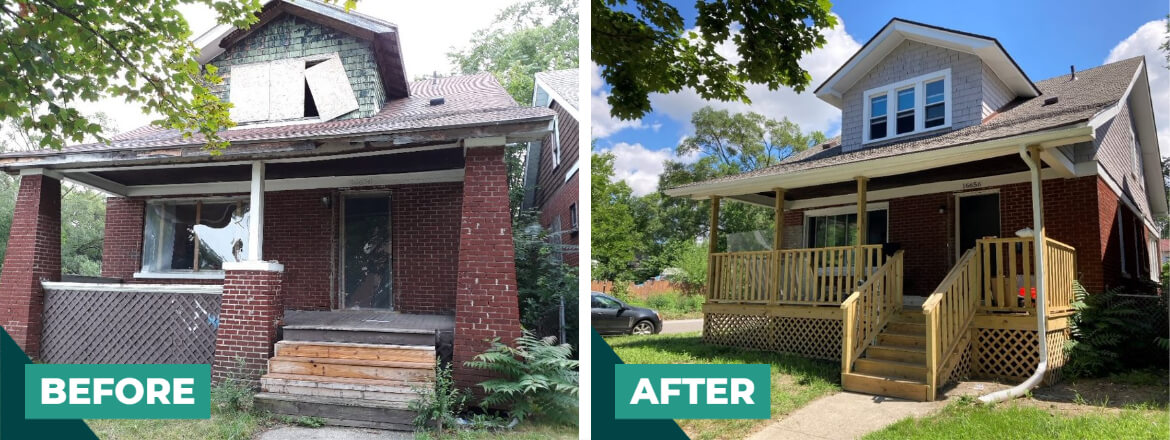 Fitzgerald Home Before and After