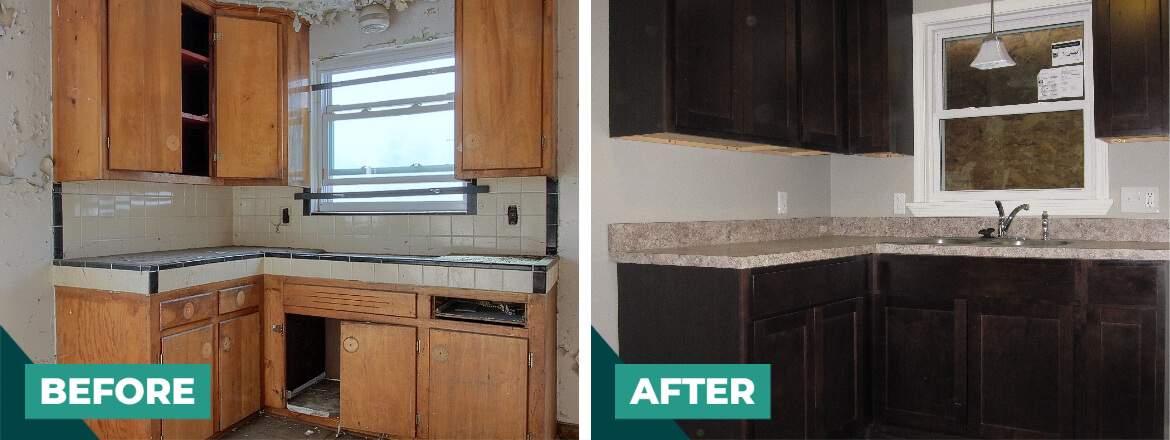 Warrendale Kitchen Before and After