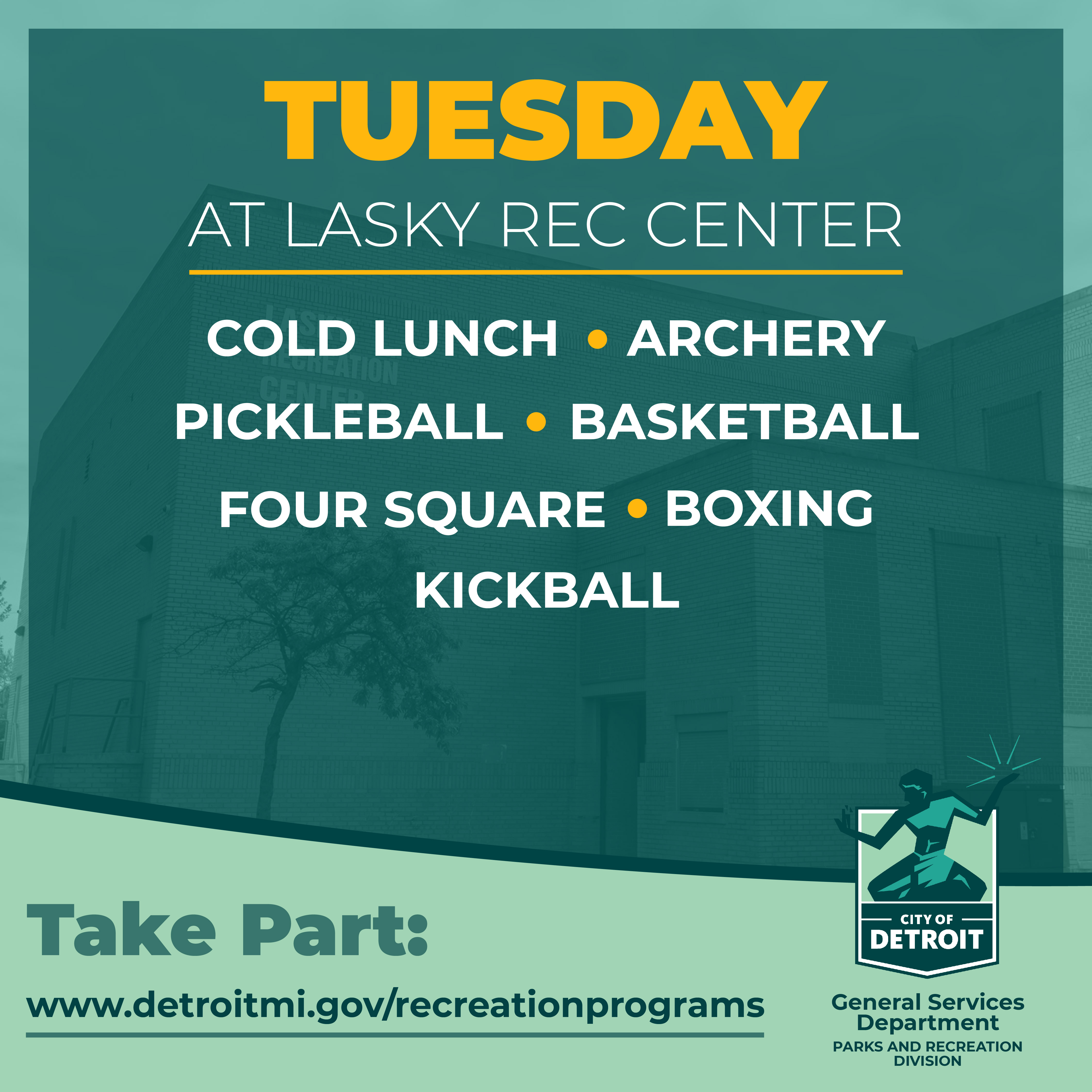 Tuesdays at Lasky