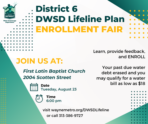 DWSD Enrollment District 6