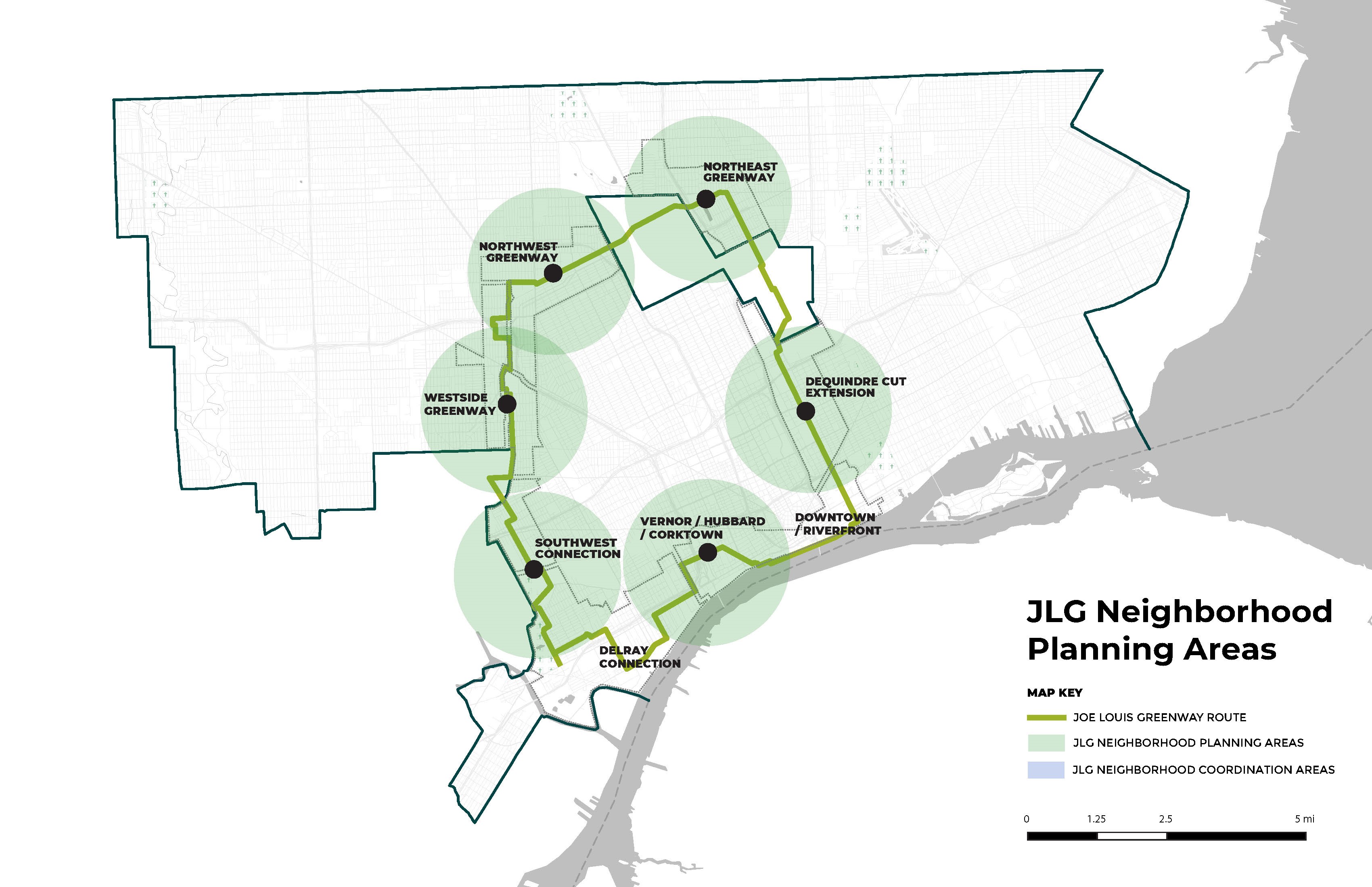 JLG Neighborhood Planning Area Map - 2022