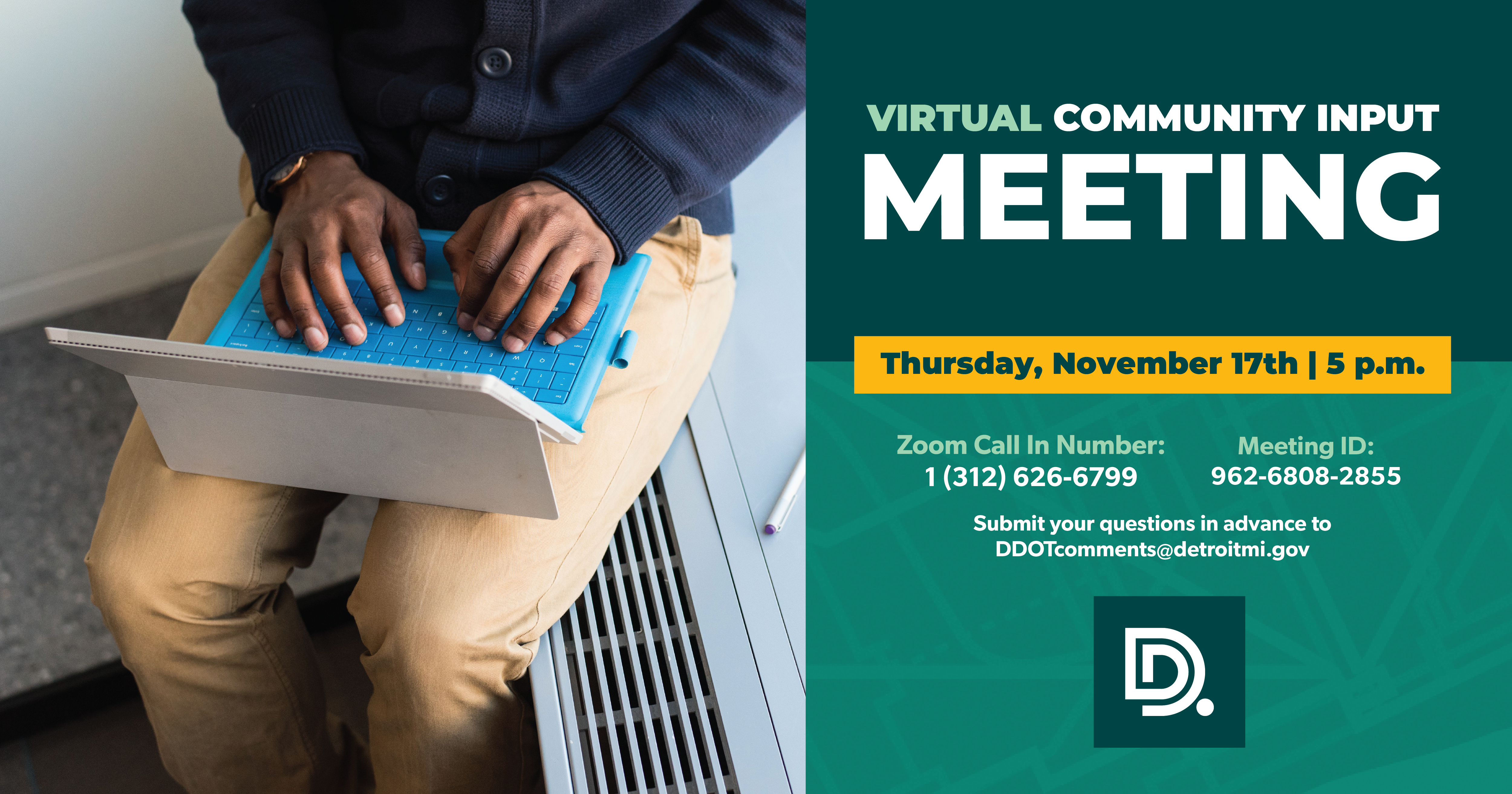 DDOT Virtual Community Input Meeting November 2022