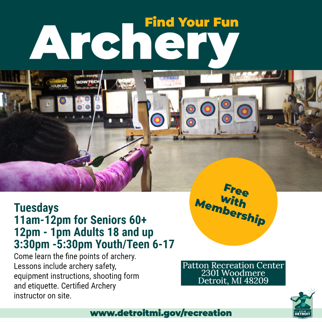 Archery at Patton Recreation Center