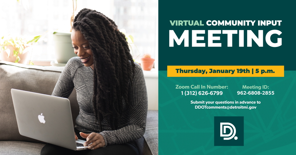 Virtual Community Input Meeting January 2023