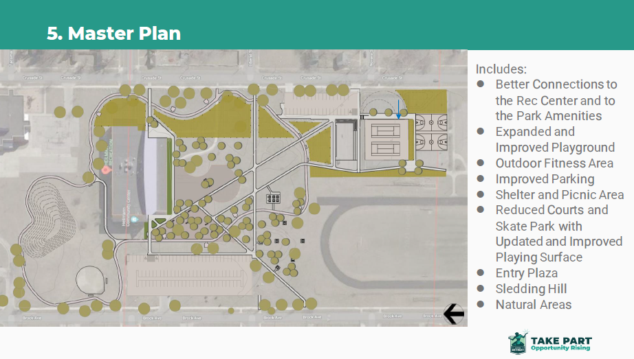Proposed Concept Plan for Heilmann Park