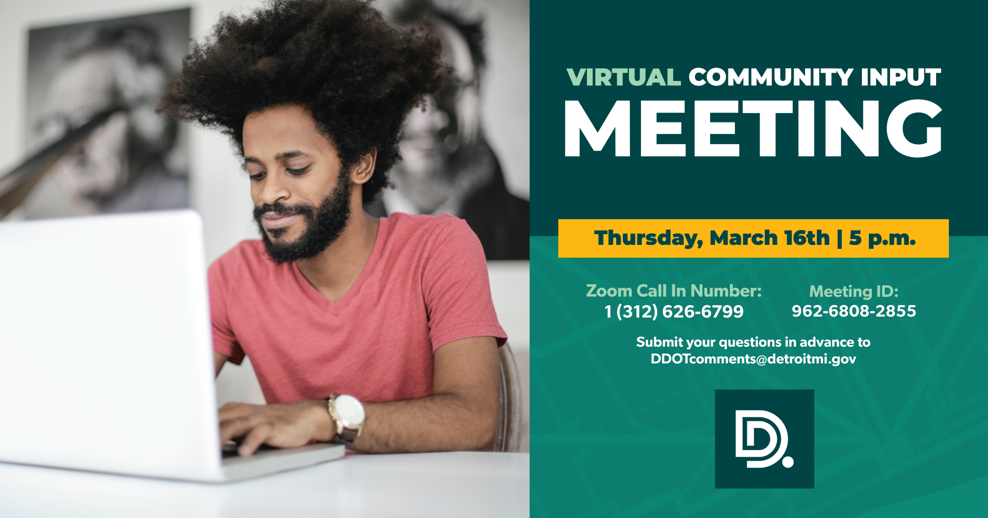 Virtual Community Input Meeting March 2023