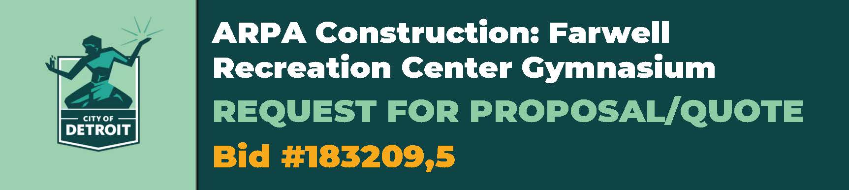 ARPA Construction: Farwell Recreation Center Gymnasium