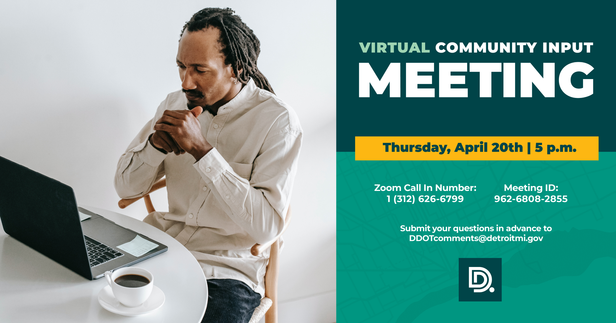 Virtual Community Input Meeting April 2023