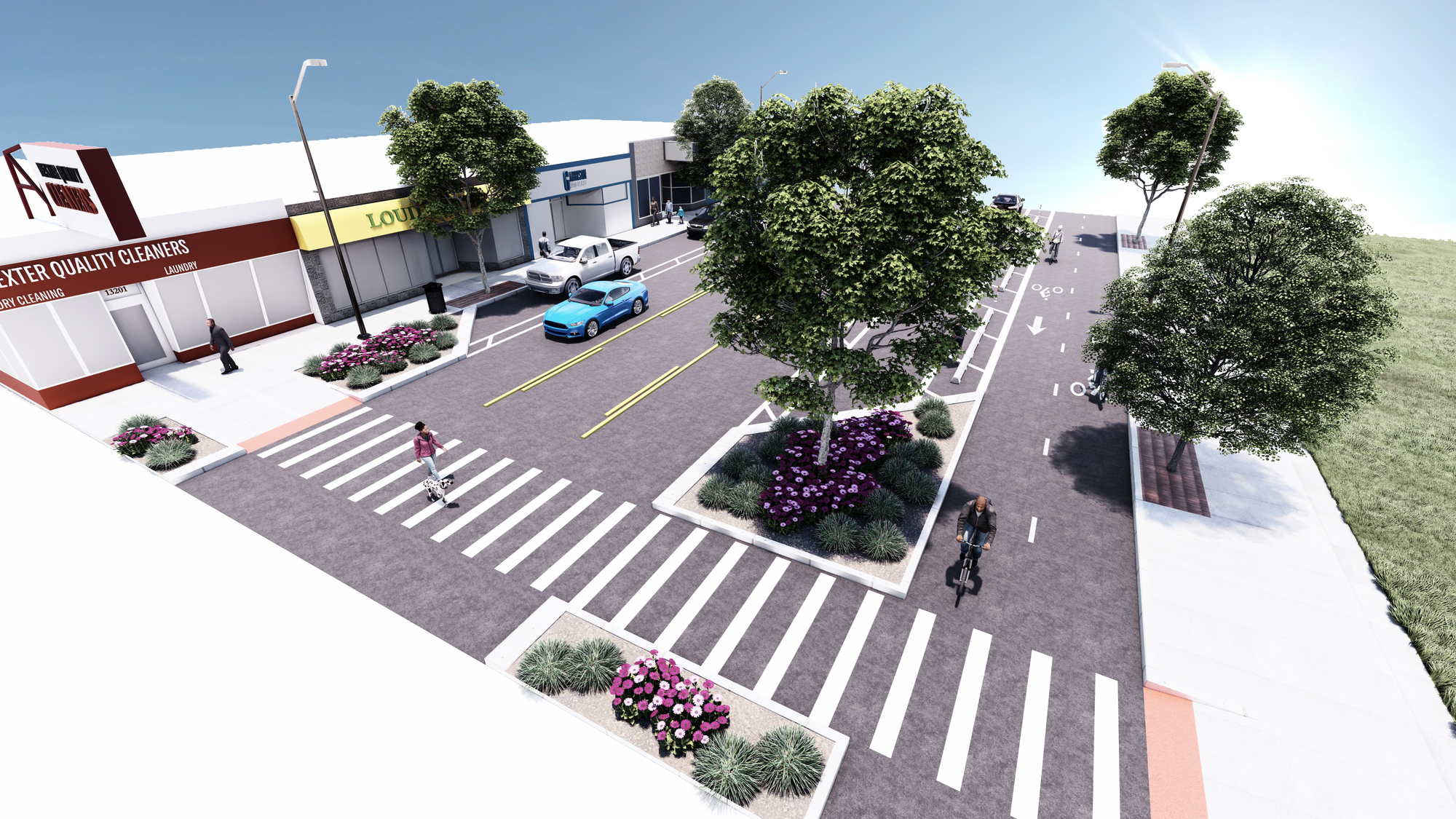 Dexter Avenue Streetscape - Planned 