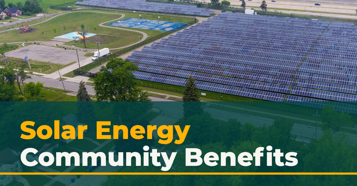 Solar Energy Community Benefits