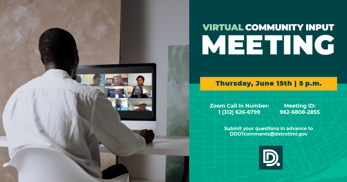Virtual Community Input Meeting June 2023