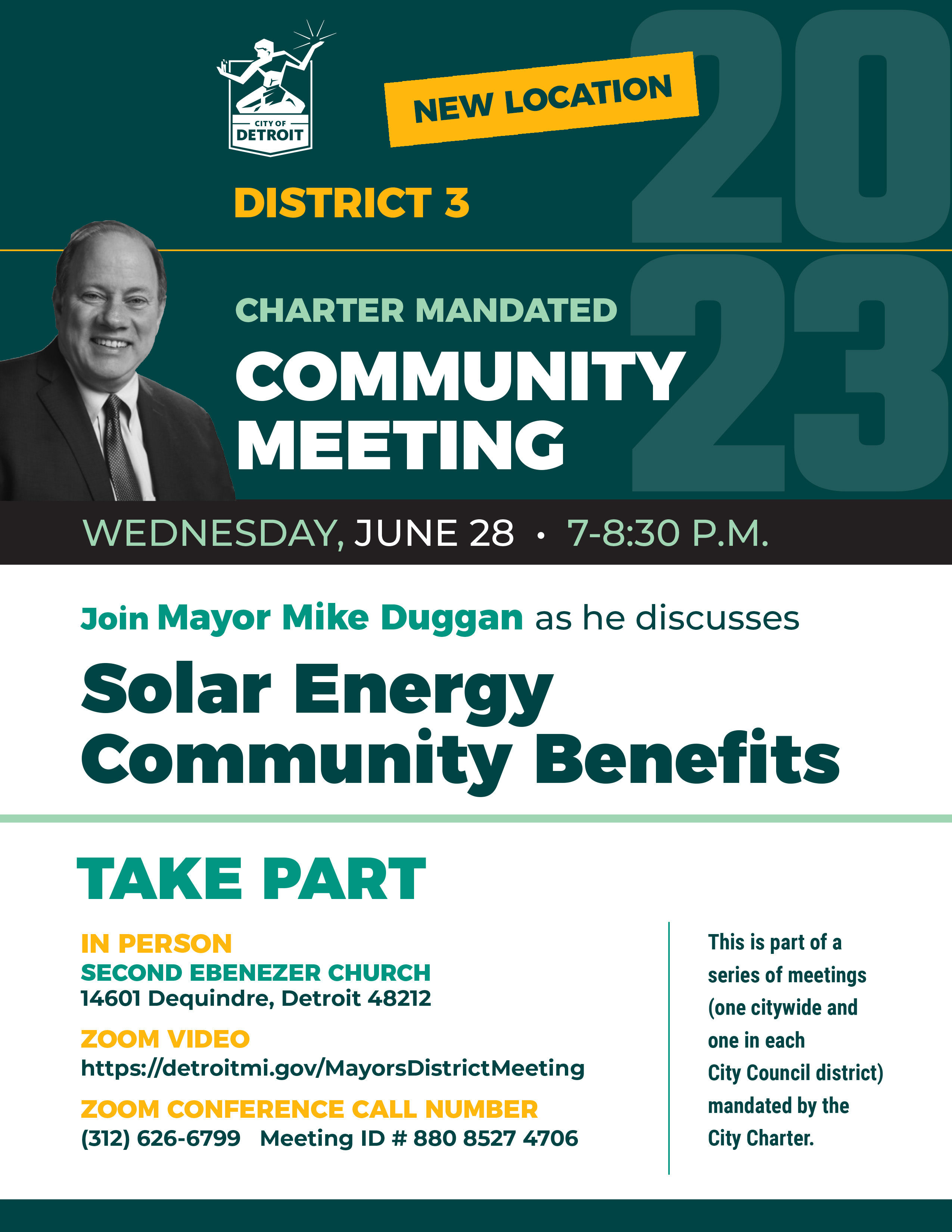 Mayor's Community Meeting
