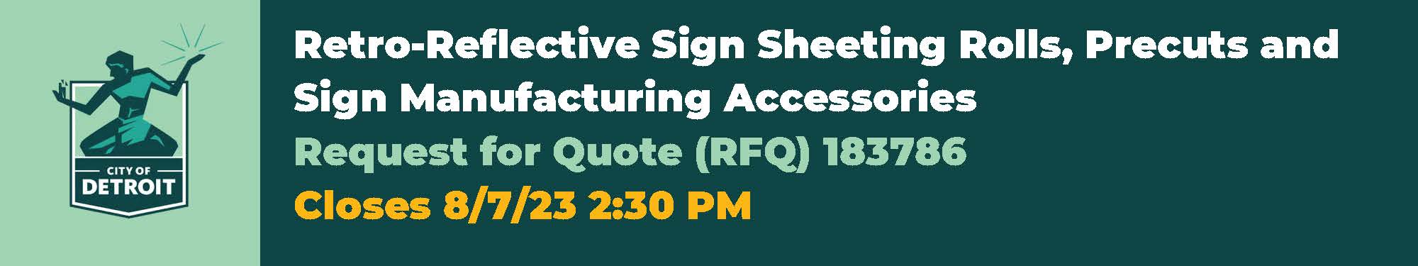 Take Part: Retro-Reflective Sign Sheeting Rolls, Precuts and Sign Manufacturing Accessories