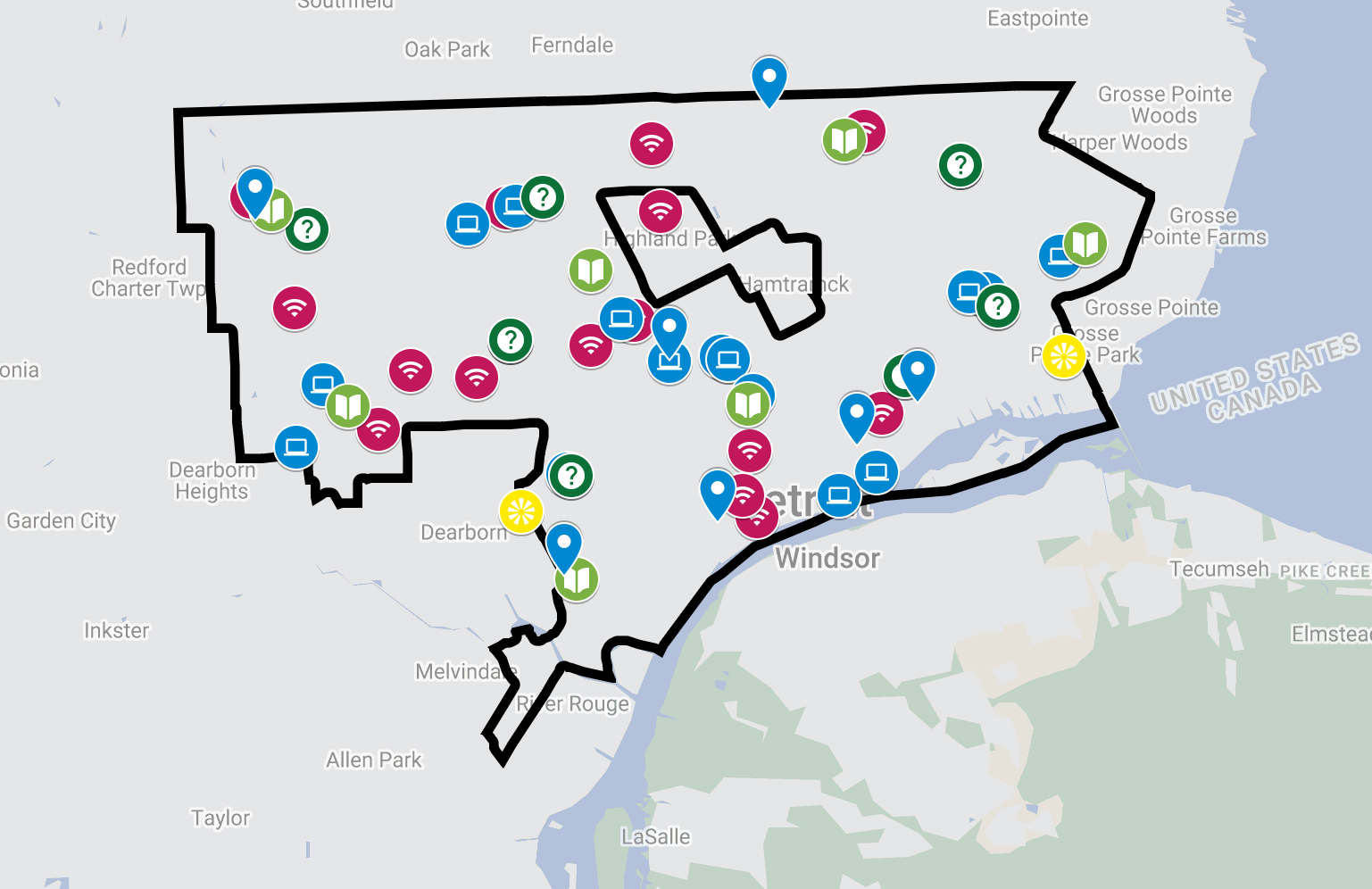 find the nearest tech hub