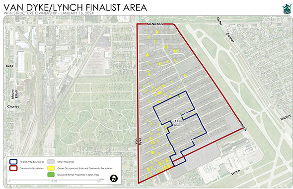 Van Dyke Lynch Area Map