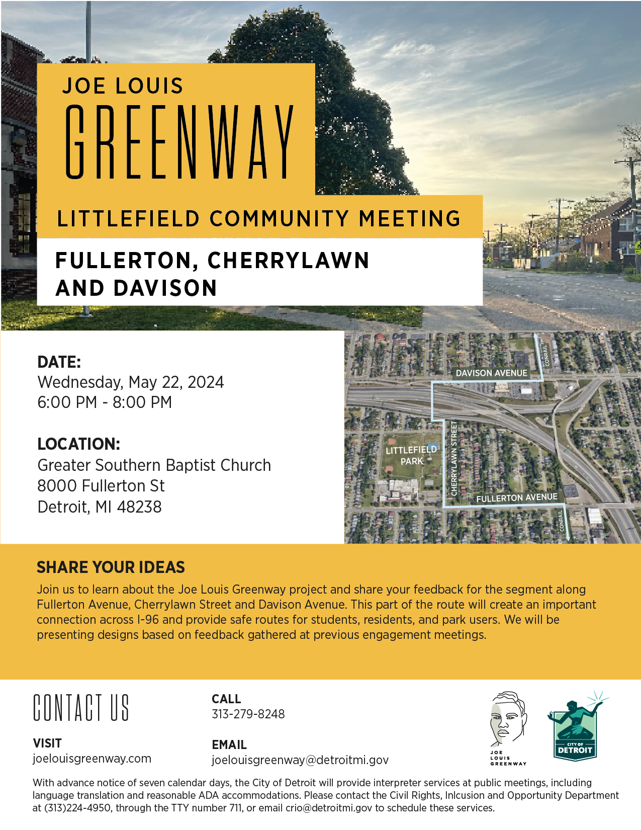 Littlefield Community Meeting Flyer