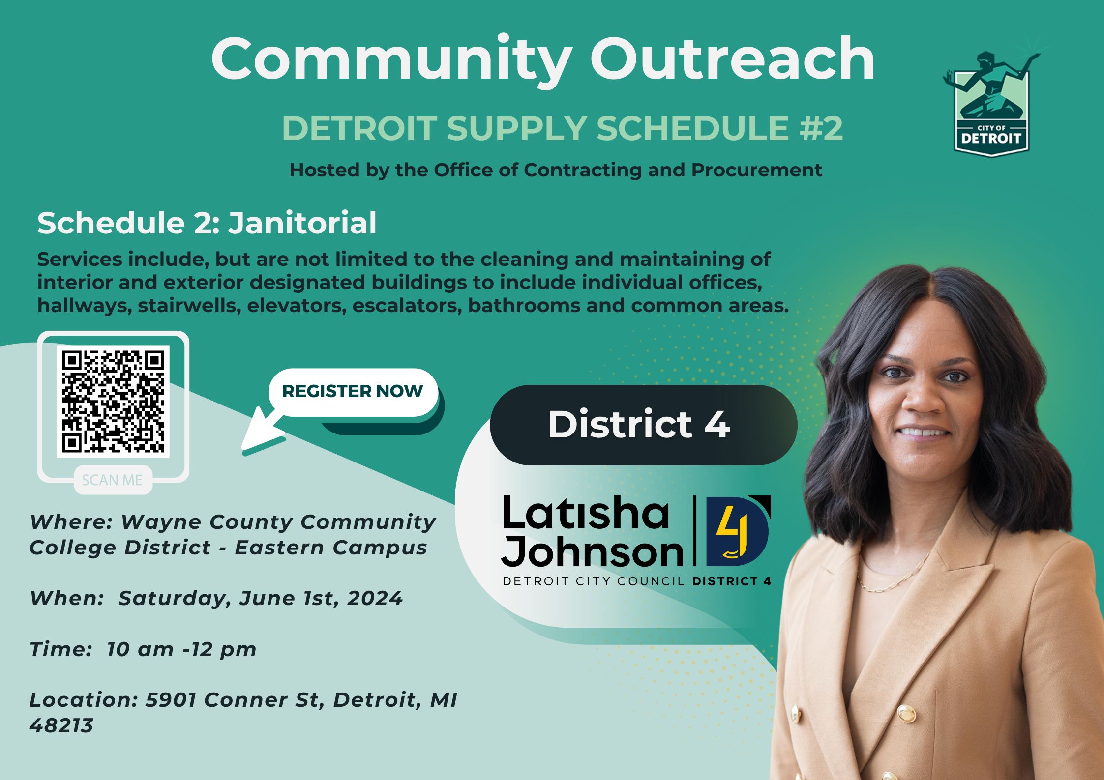 Community Outreach DSS#2 - Janitorial (June 1st)