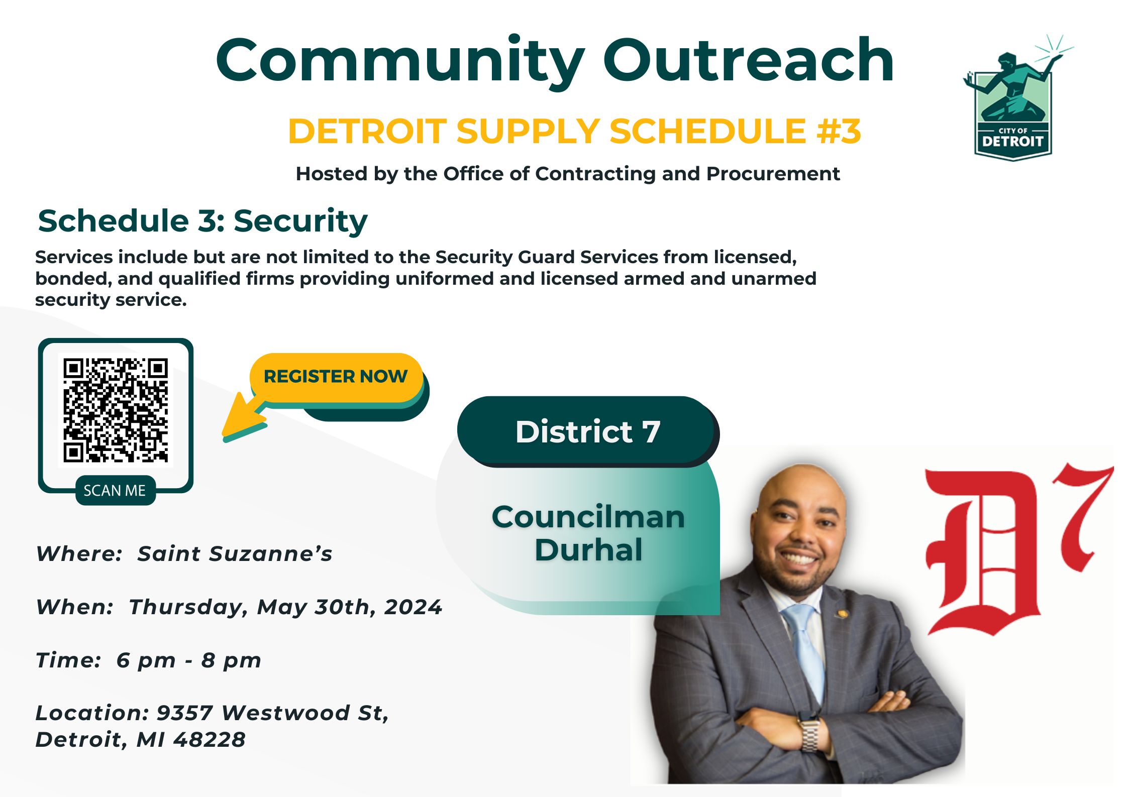 Community Outreach DSS#3 - Security (May 30th)