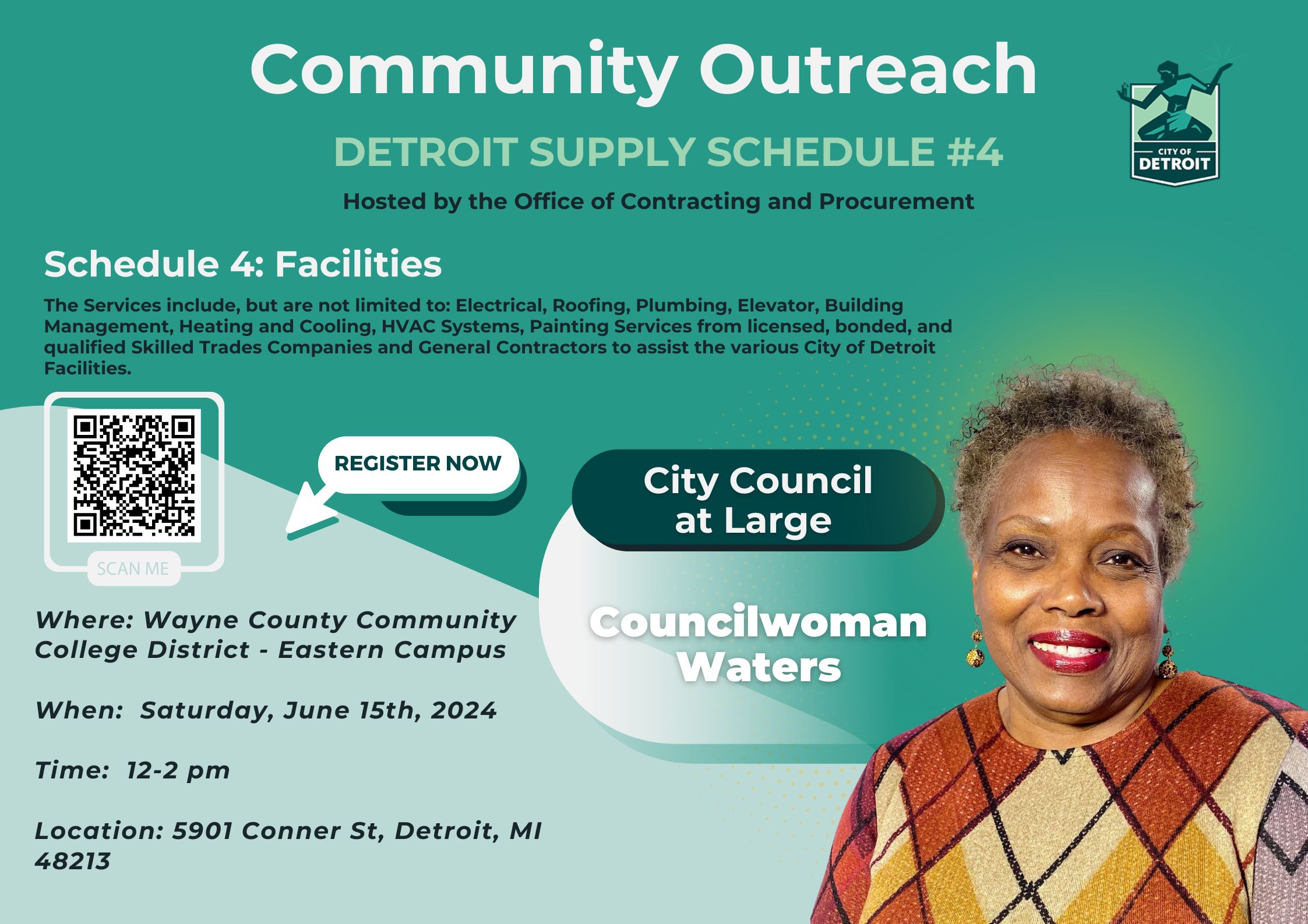 Community Outreach DSS#4 - Facilities (June 15th)