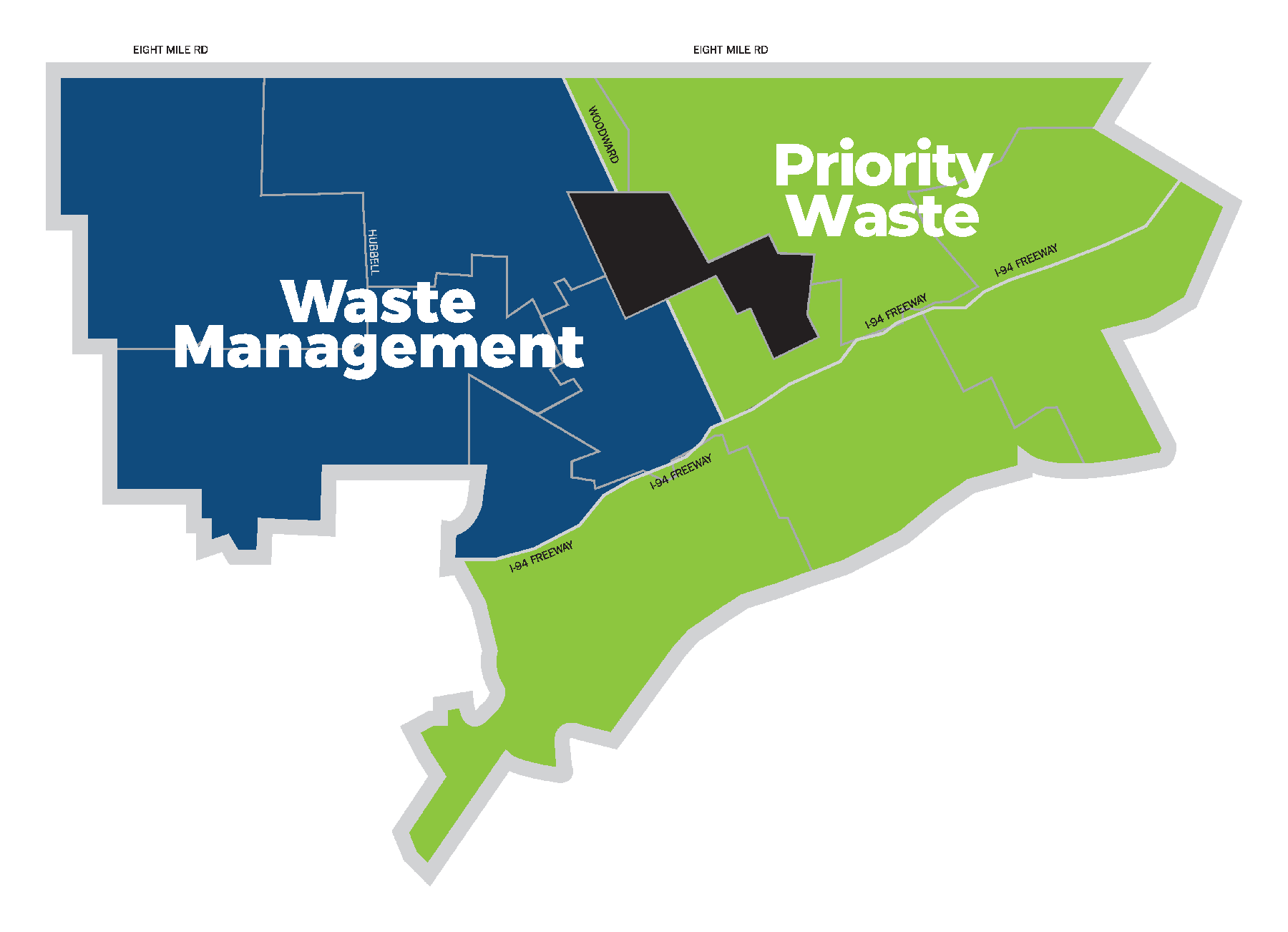 Waste Mgt. - Priority Waste Map