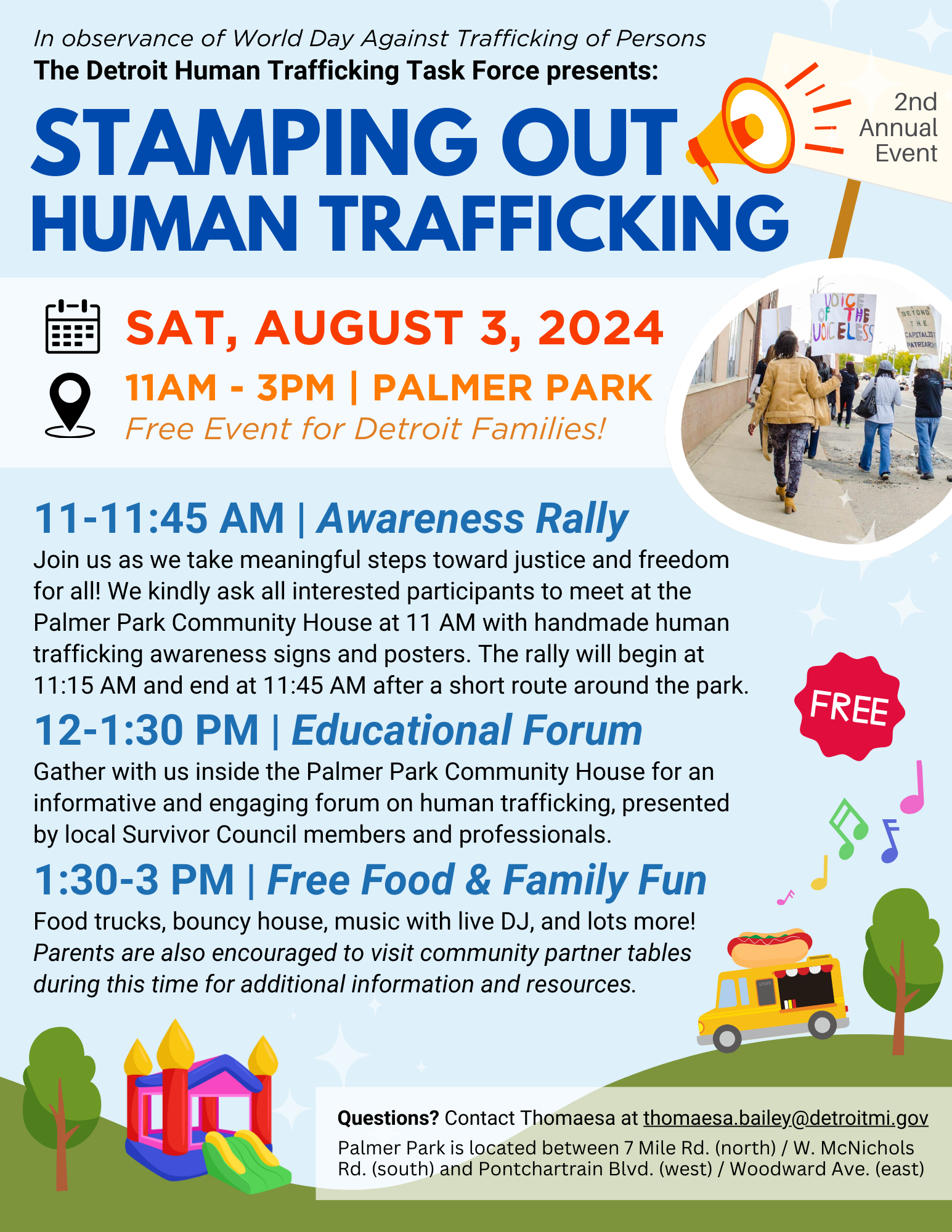 Stamping Out Human Trafficking District 2