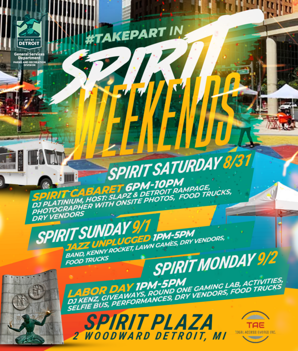 Spirit Weekends August-Sept 2024