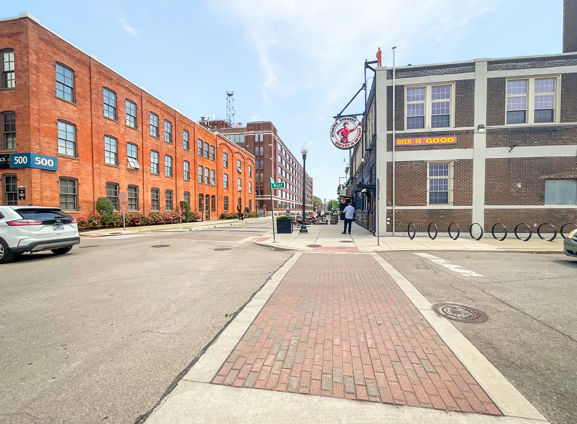 Jos Campau Streetscape (Today)