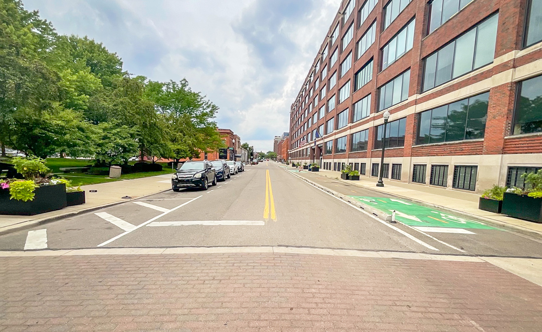 Jos Campau Streetscape (Today)