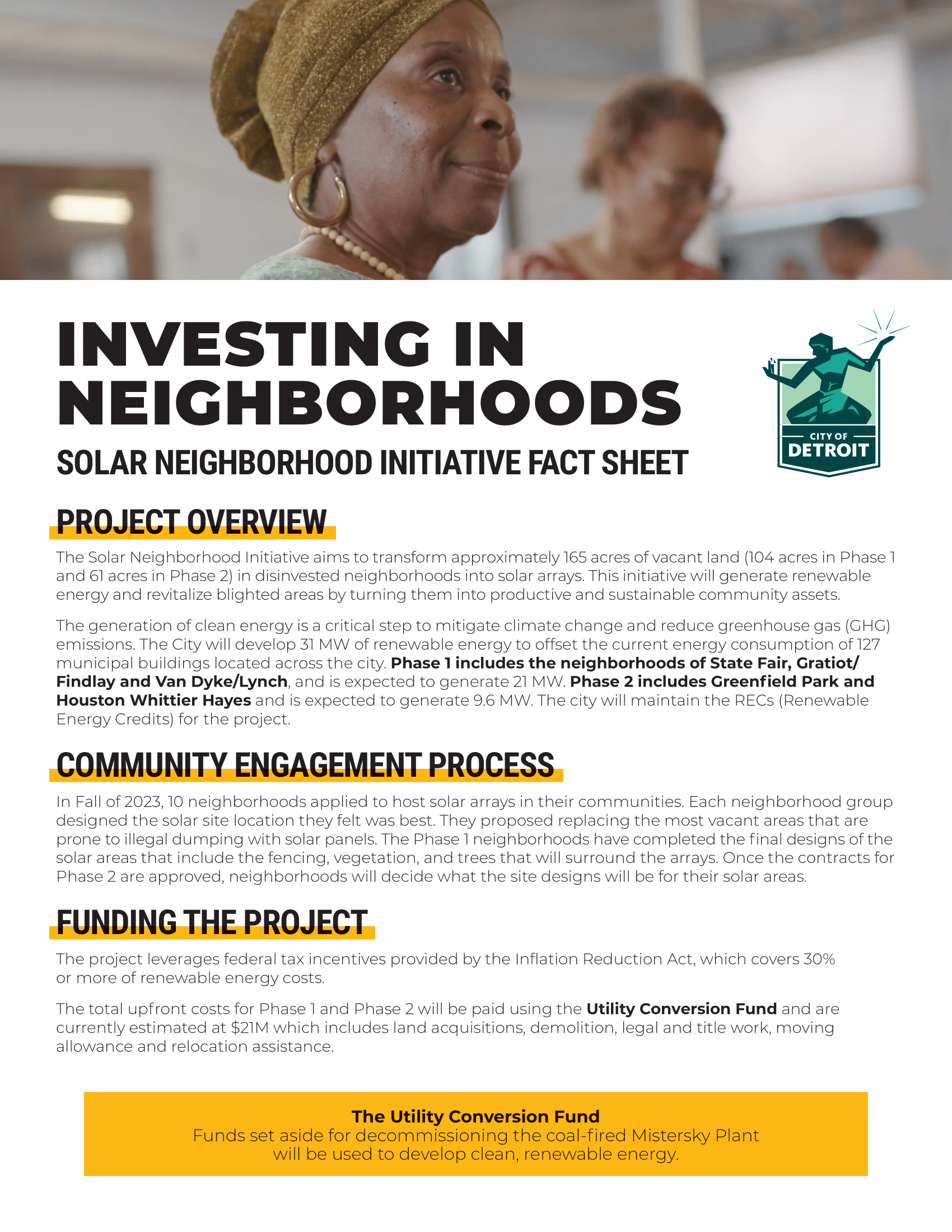 Solar Neighborhood Factsheet 2