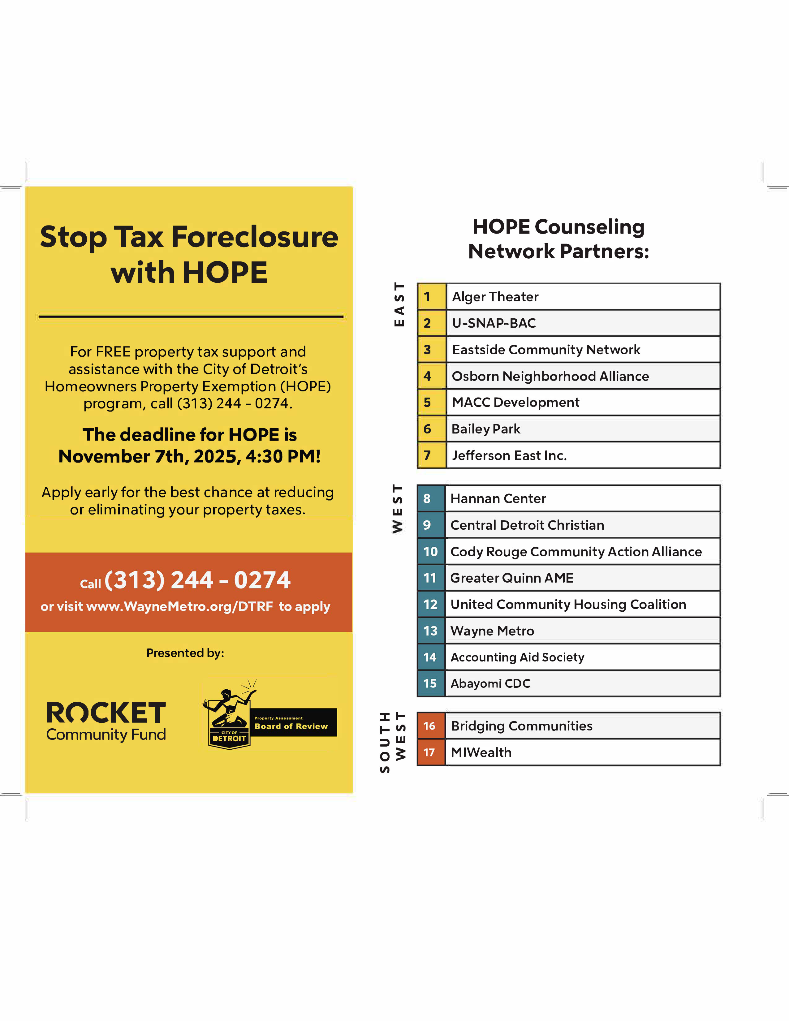 Stop Tax Foreclosure with HOPE