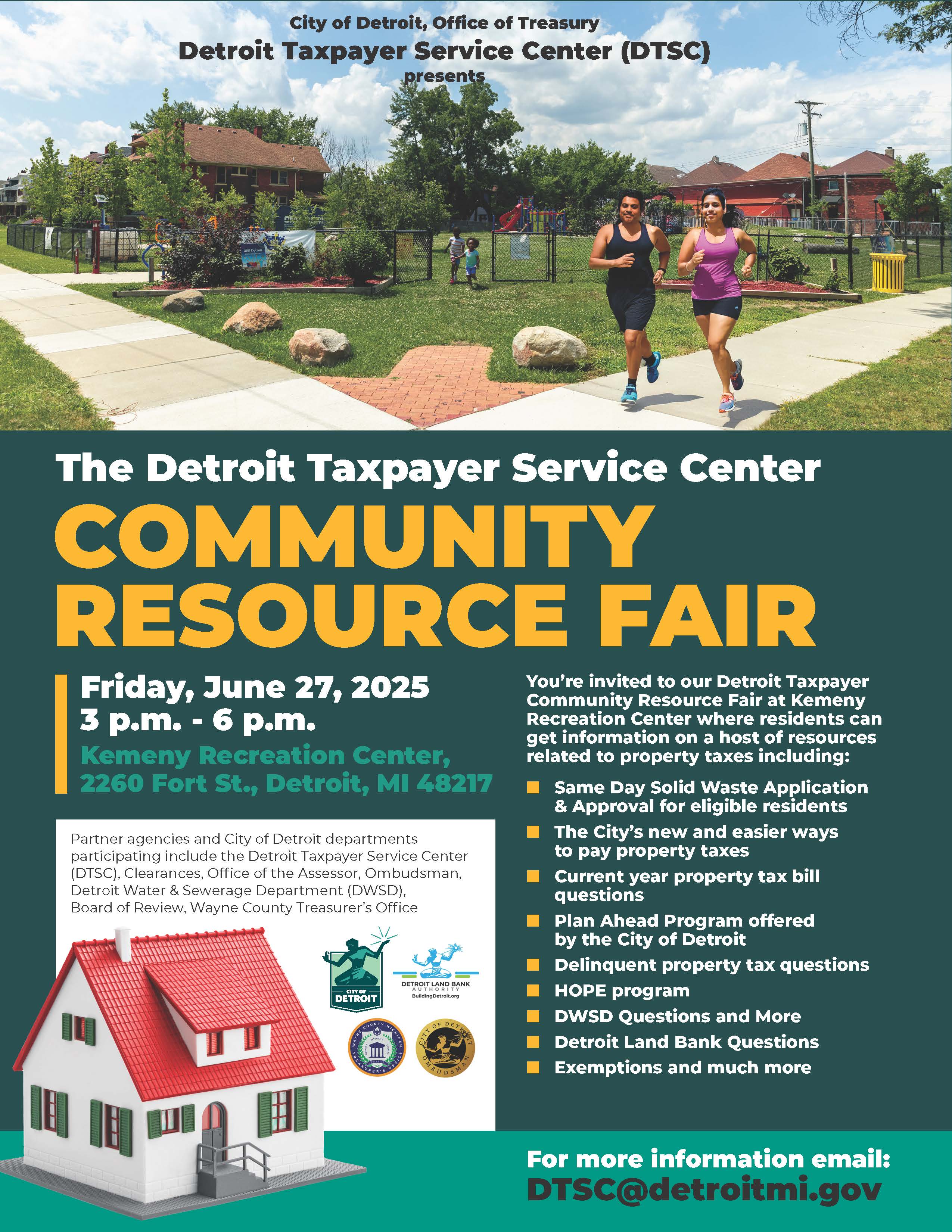 Detroit Taxpayer Service Center - flyer