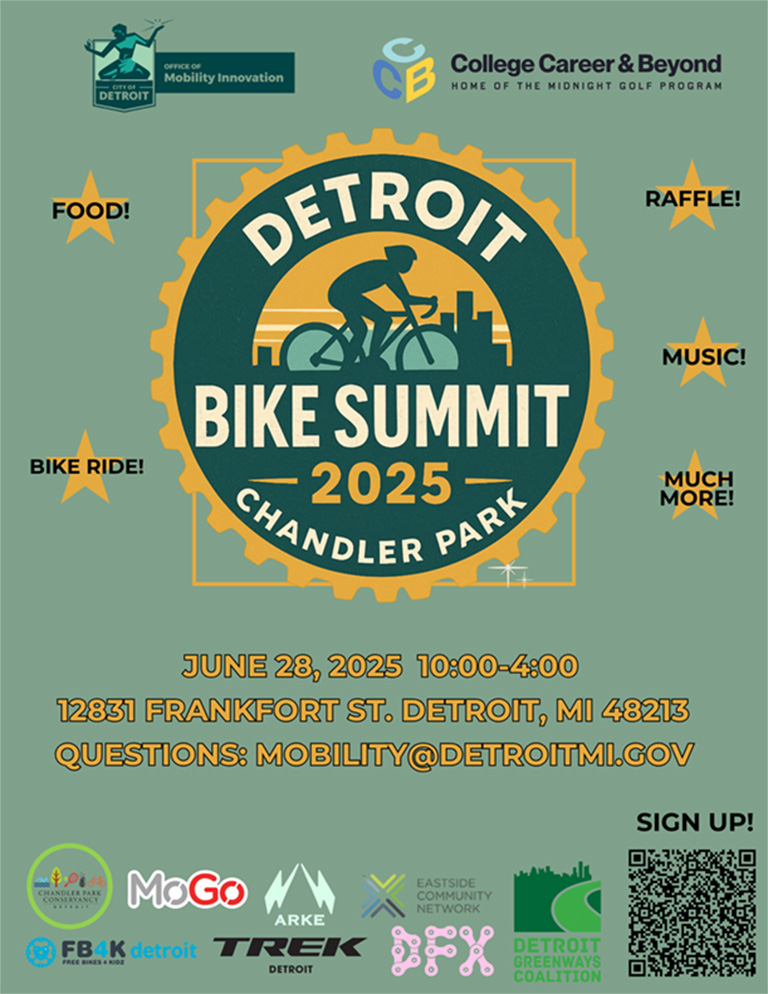 Bike Summit 2025 flyer