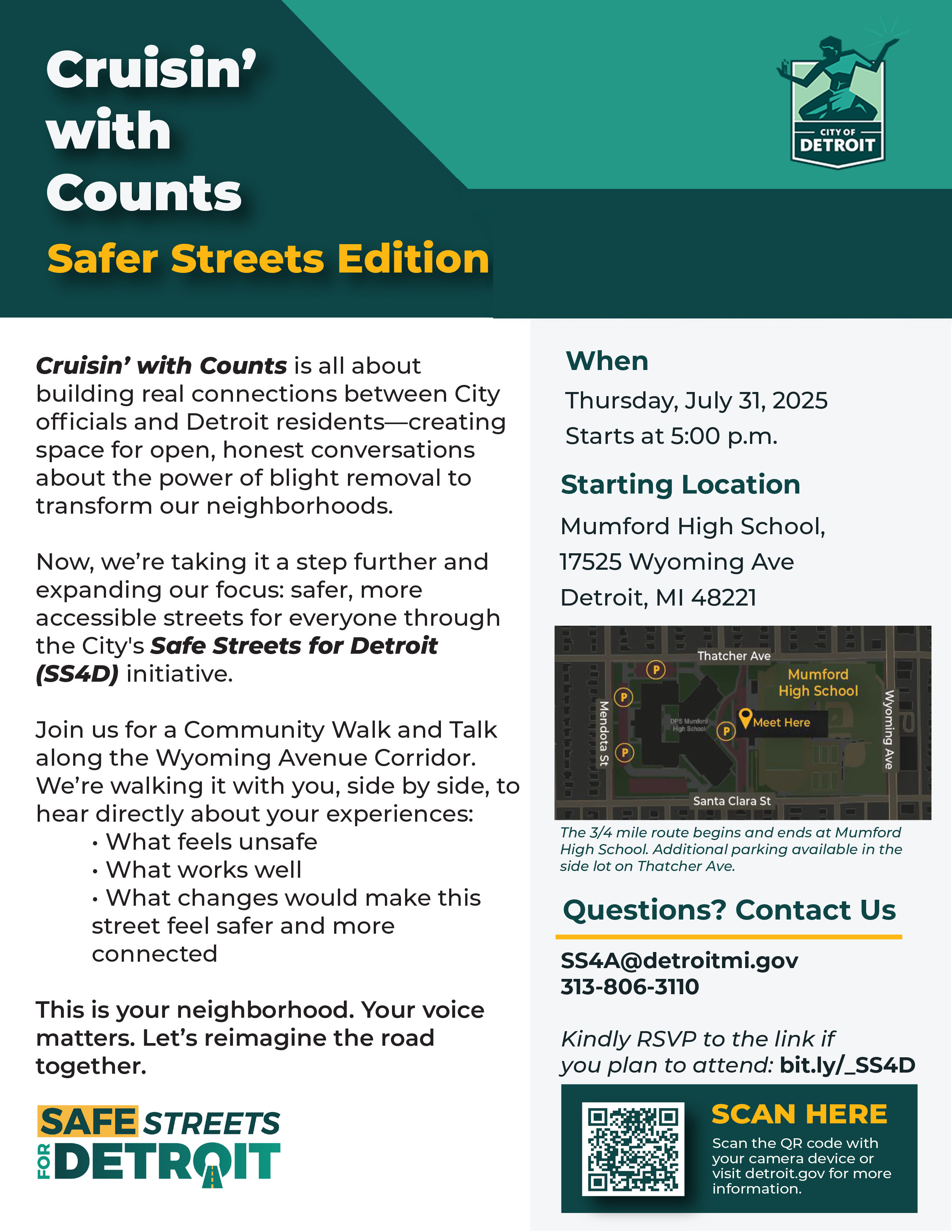 SS4D- Walk & Talk - Wyoming (in-person)