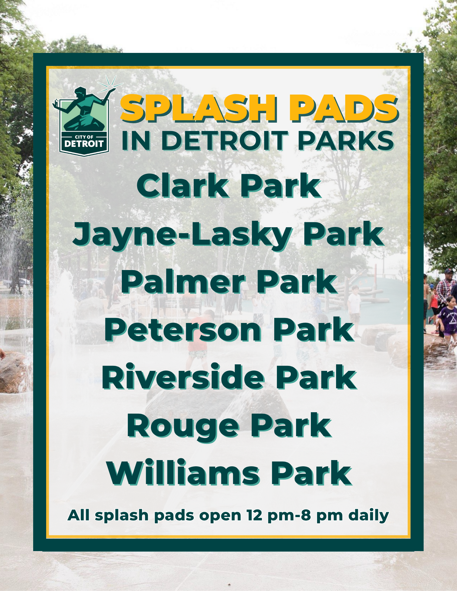 Splash Pads 2025