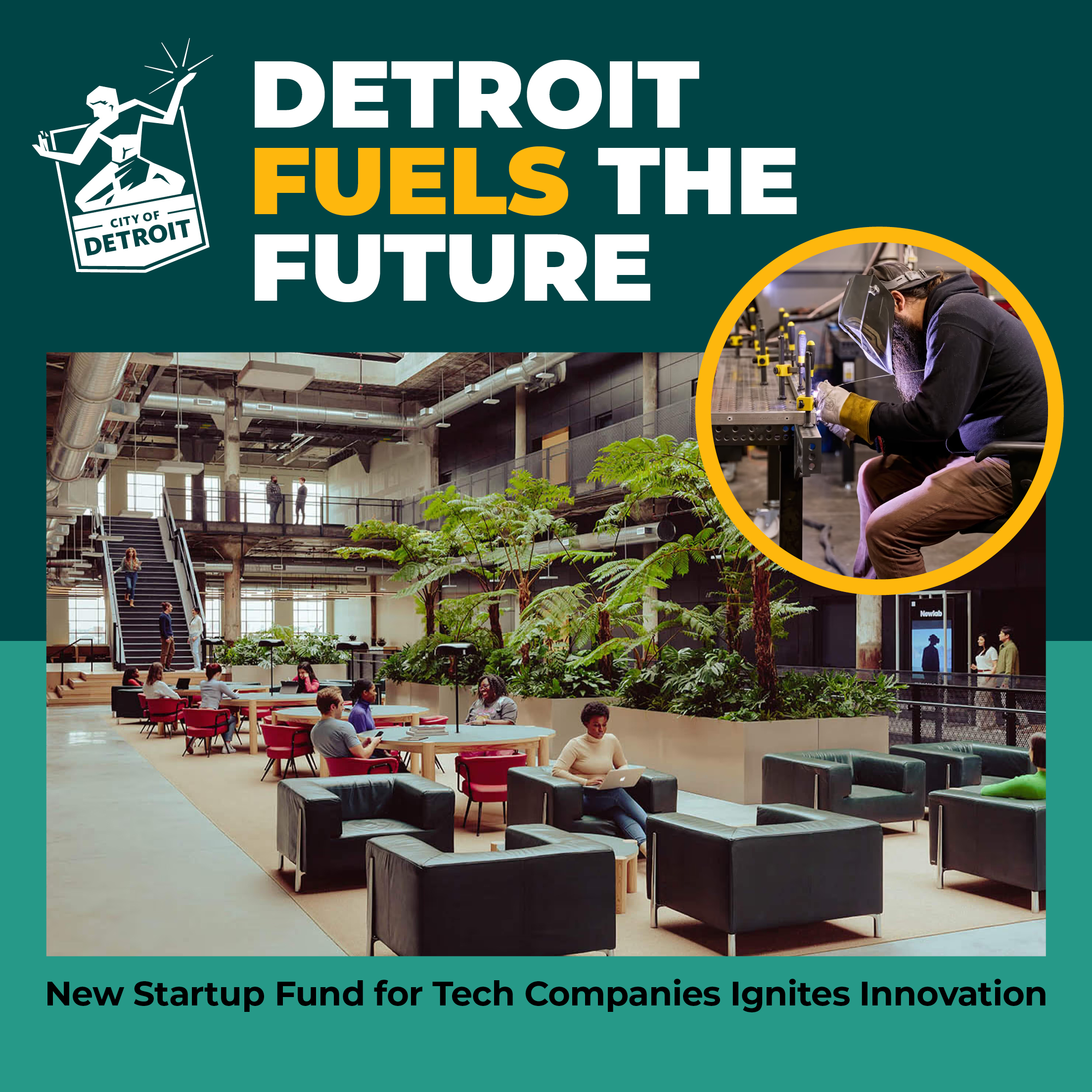 Whether you’re a Detroit founder, future Detroiter looking to scale your startup in Detroit, or passionate stakeholder supporting Detroit’s thriving startup scene, this page is your gateway to opportunity, success, and collaboration.
