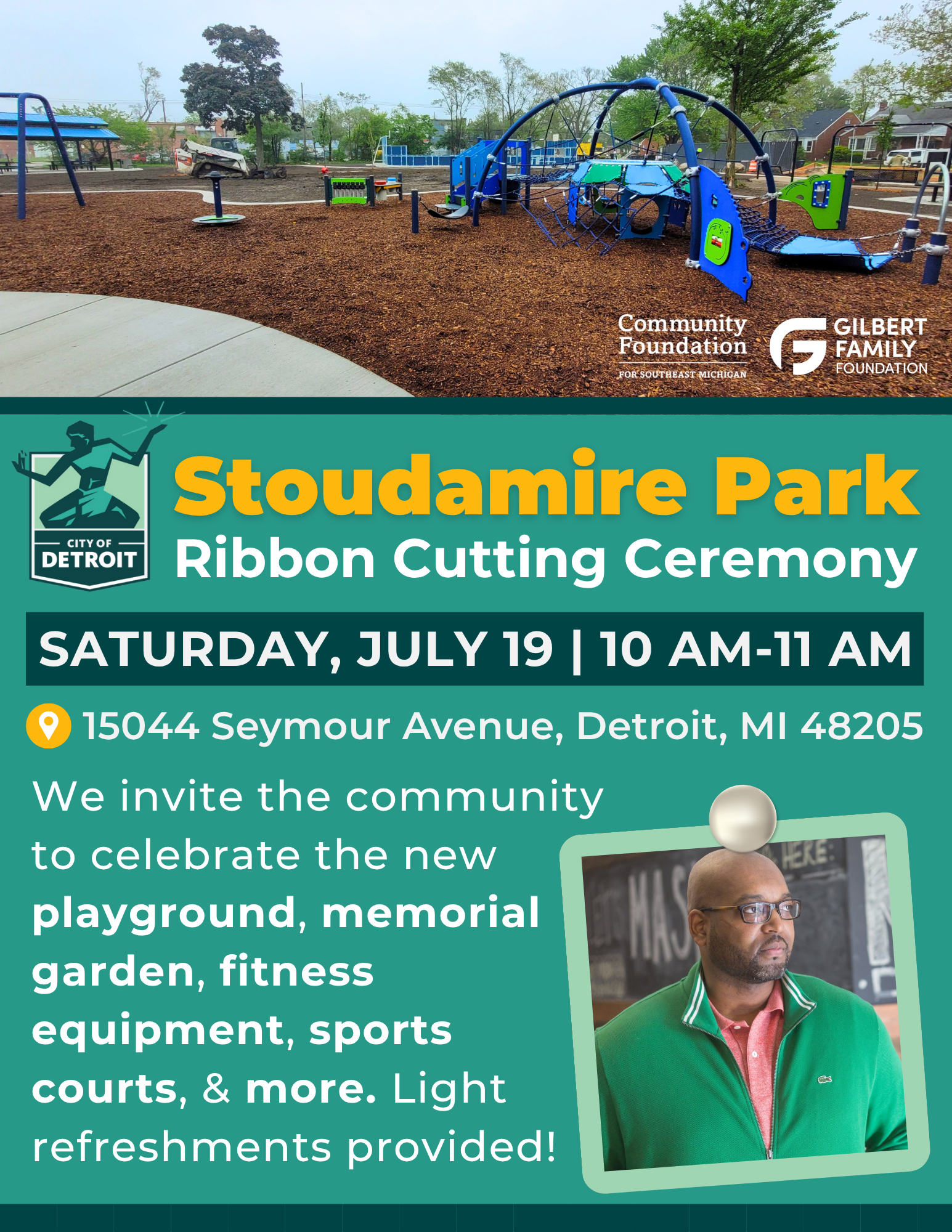 Stoudamire Park - Ribbon Cutting Ceremony