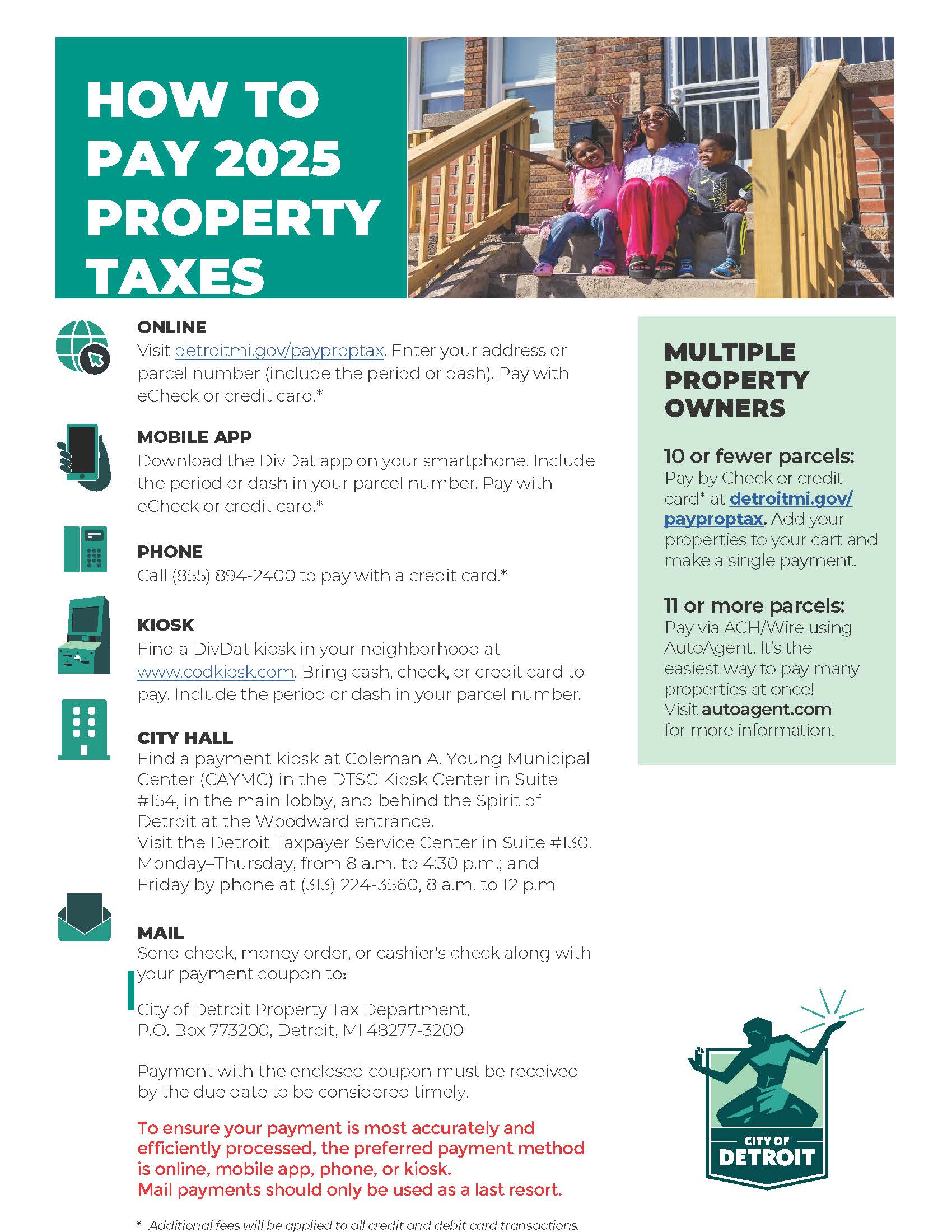 Property Tax reminder flyer - fy25