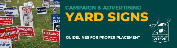 CAMPAIGN & ADVERTISING SIGNS