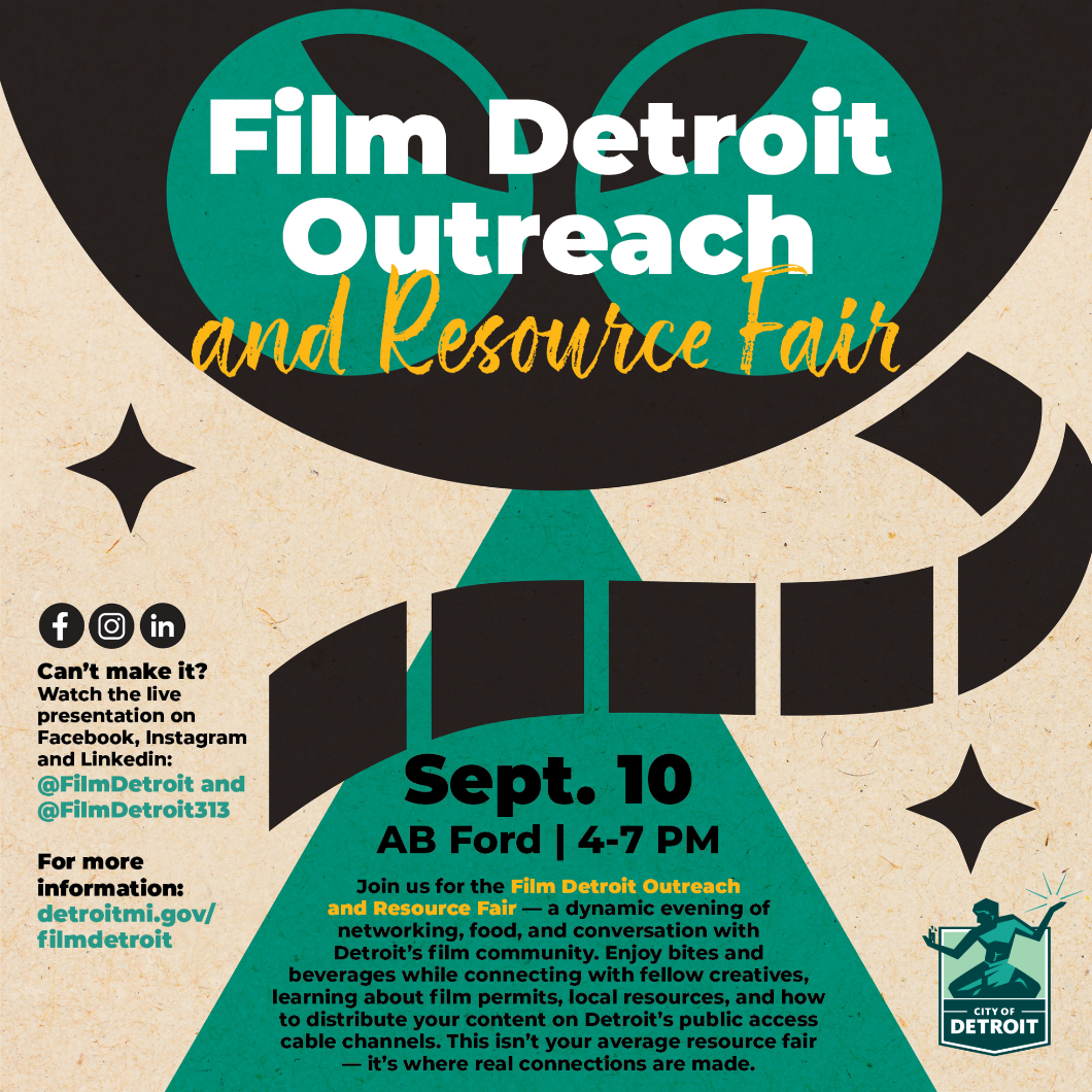 Film Detroit Outreach 2025 event - Sept