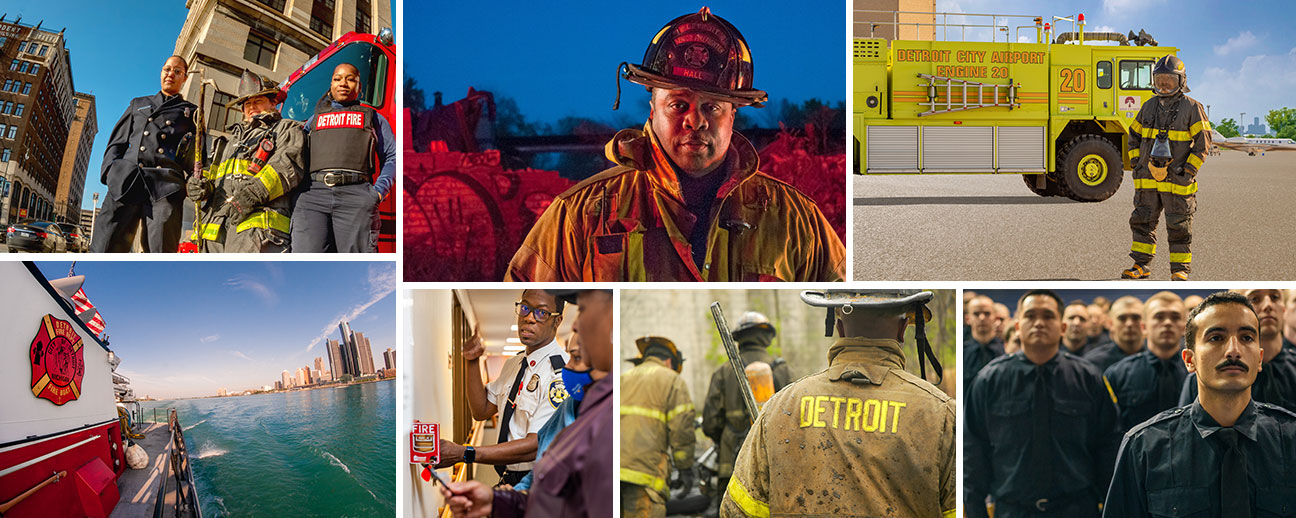 fire collage